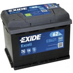 62AH EXCELL EXIDE